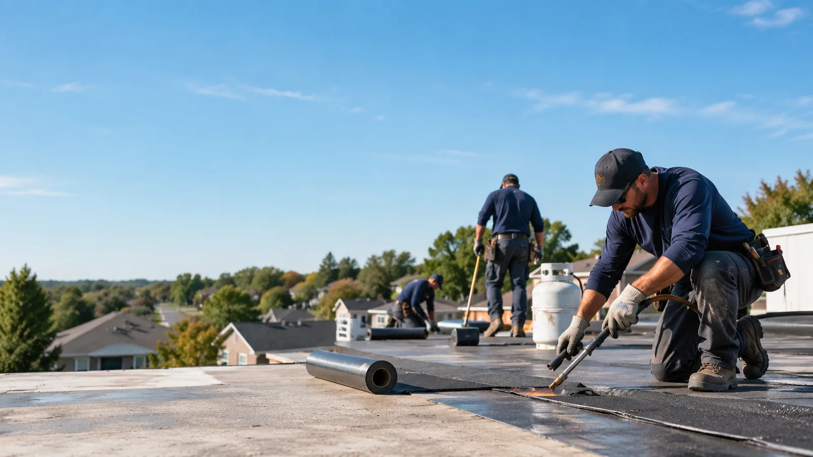 Flat Roof Leak Repair providers in Florien, LA